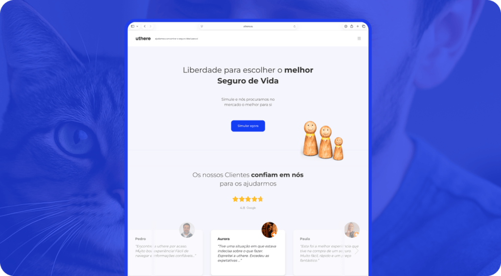 Transformamos regras complexas de seguros em um sistema de comparação totalmente automatizado.